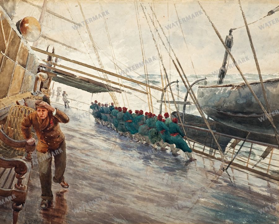 Oceans & Ships Vintage Paintings