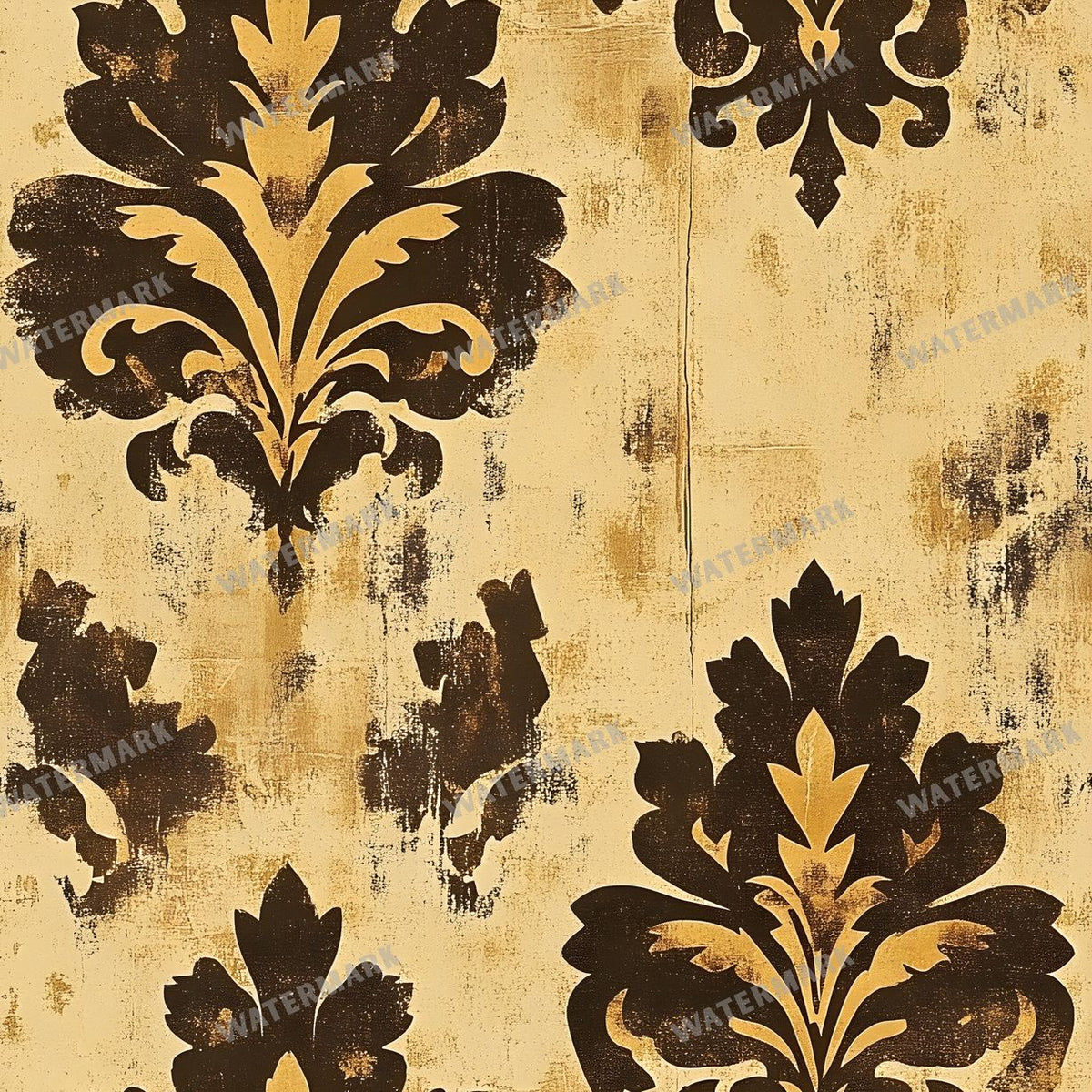 Regal Damask seamless pattern digital paper, repeating design 17