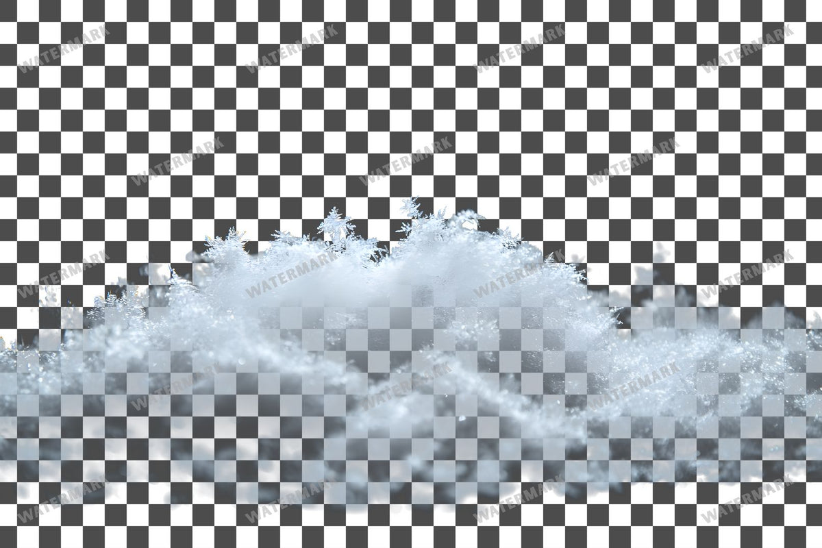 Snowy Day Lighting Soft White Transparent Overlay Pngs