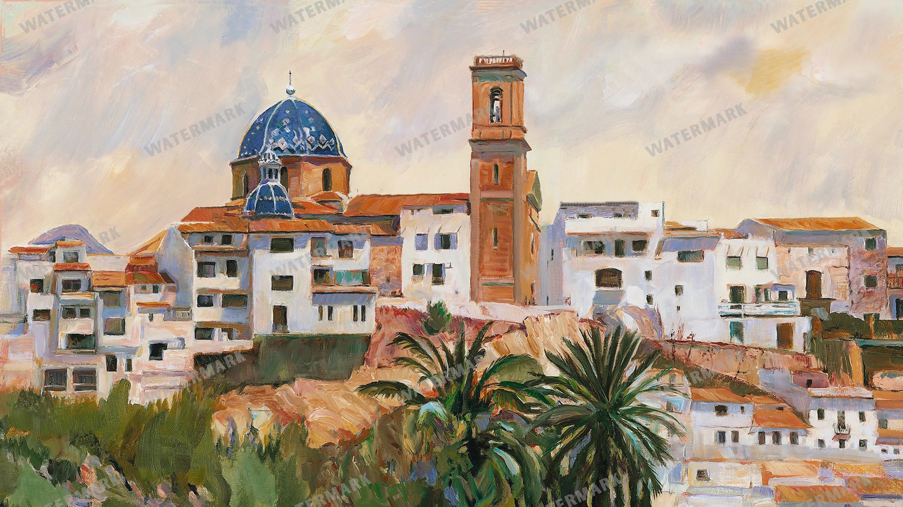 Spain Vintage Paintings Vintage Paintings