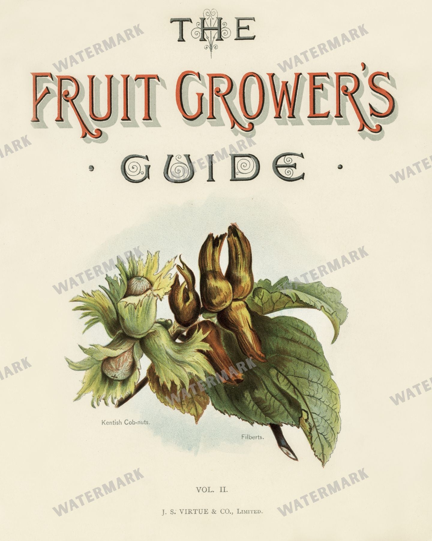The Fruit Grower'S Guide Vintage Paintings