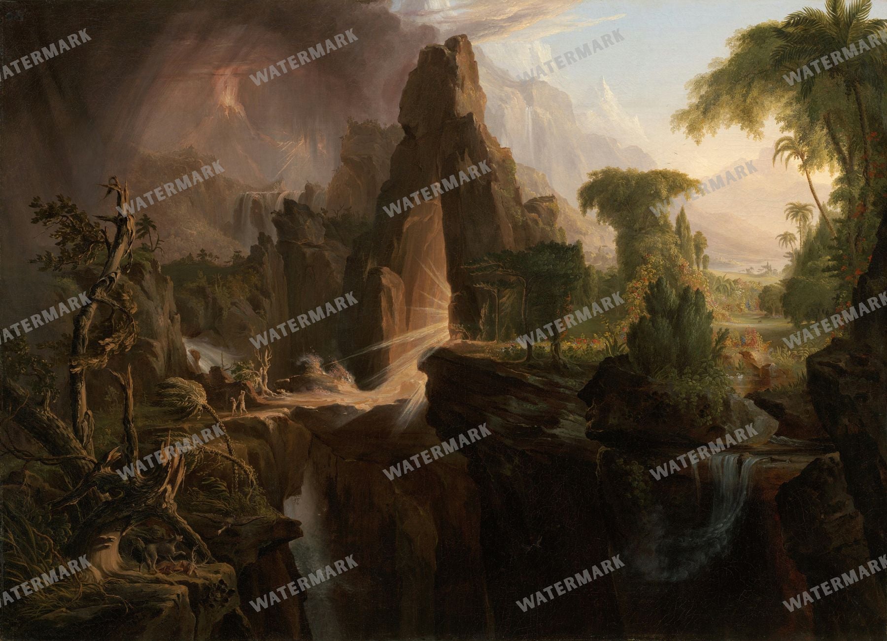 Thomas Cole Vintage Paintings