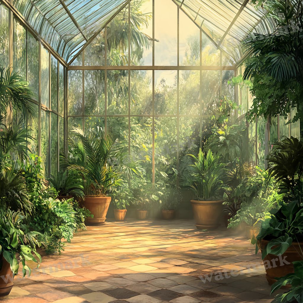 Victorian Greenhouse Backdrop Images