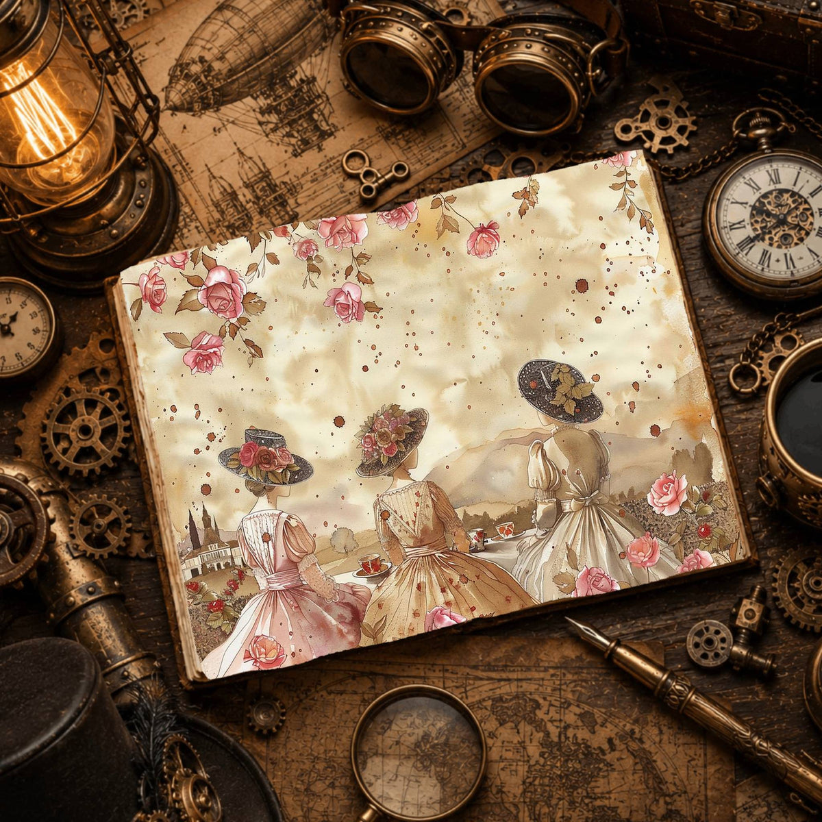 Victorian Life Digital Papers