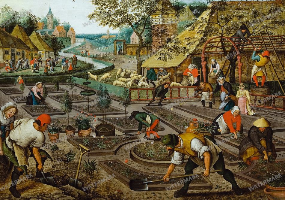 Wall Art Vintage Paintings