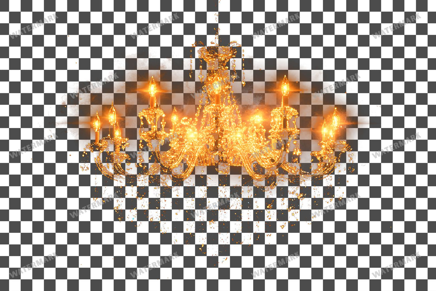 Warm Cozy Magical Disney Style Transparent Overlay Pngs