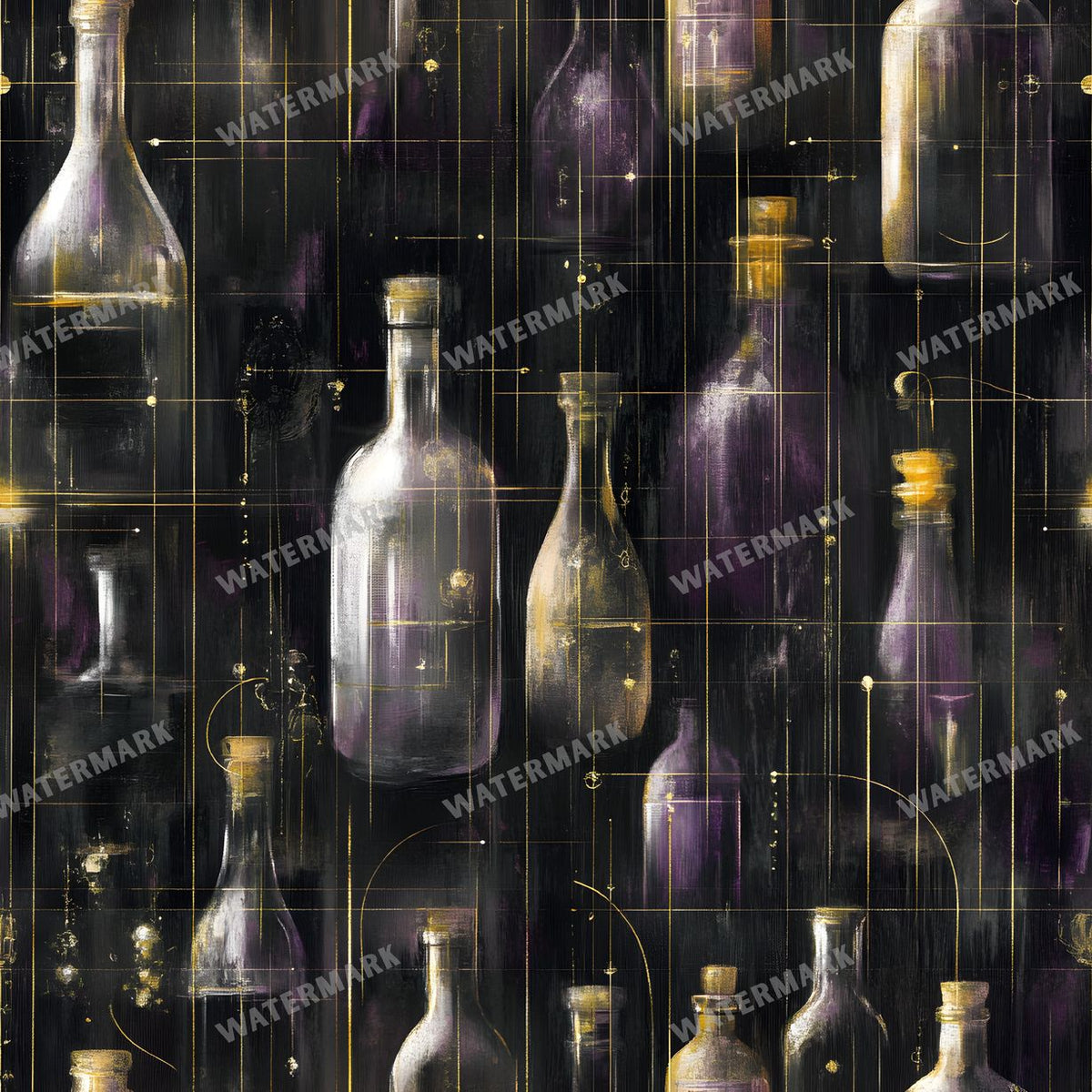 Witchcraft Seamless Pattern