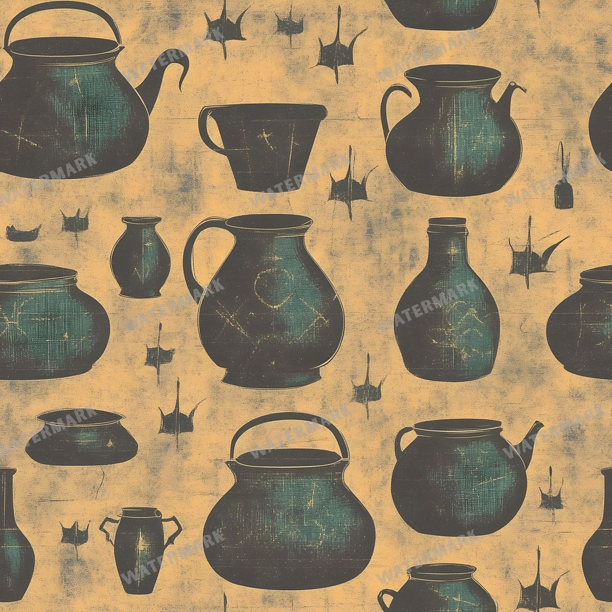 Witchcraft Seamless Pattern