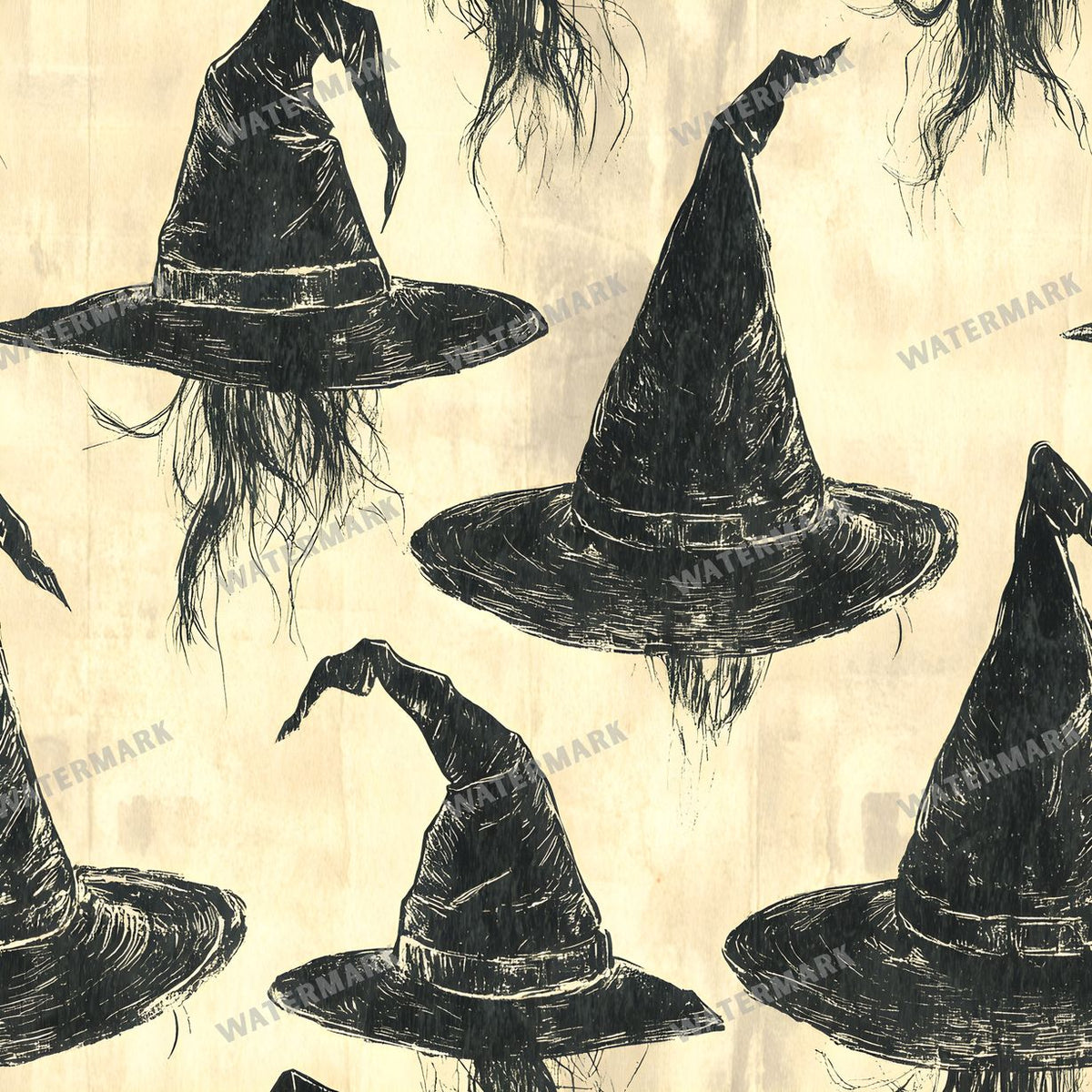 Witchcraft Seamless Pattern