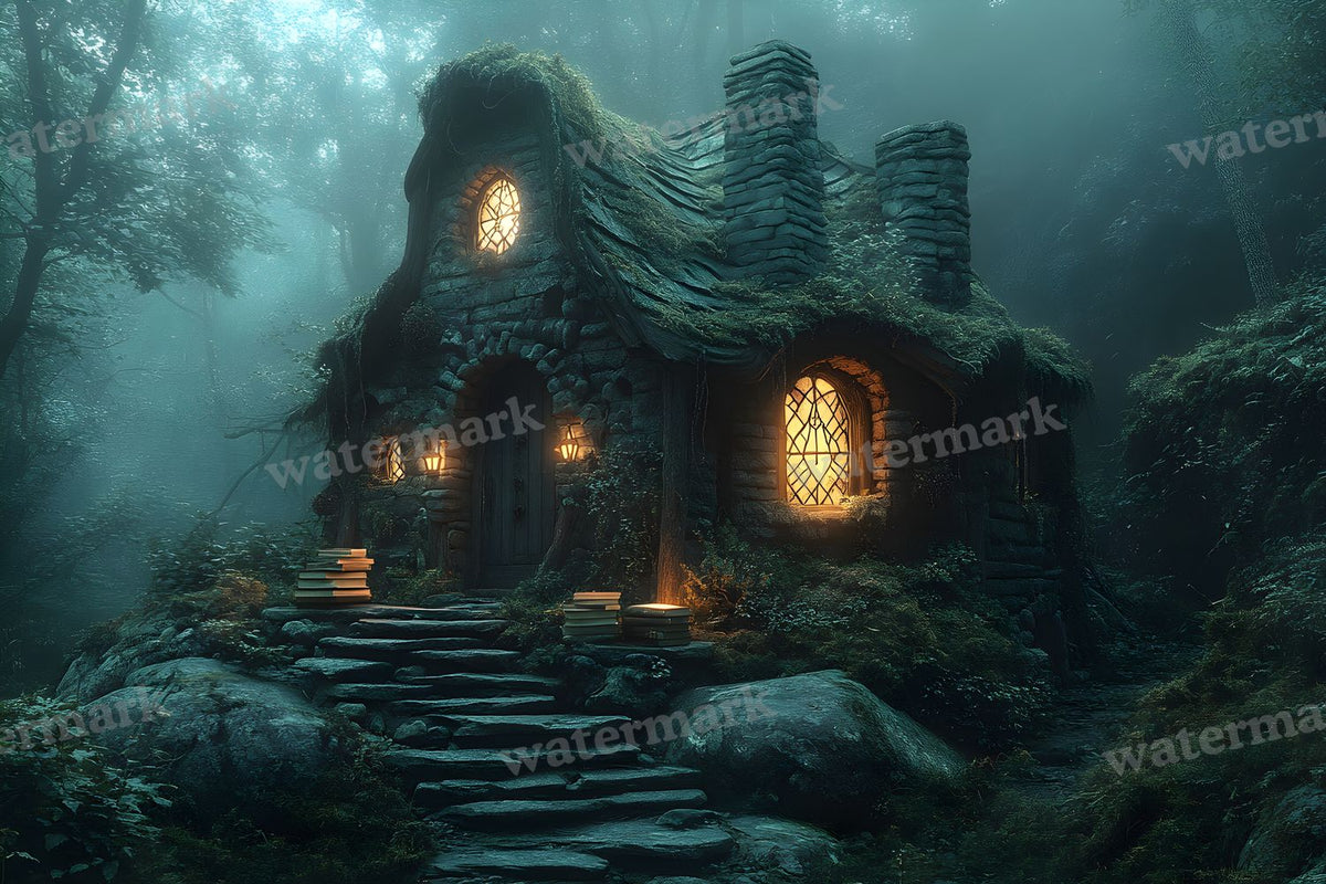 Witchs Cottage Retreat Backdrop Images