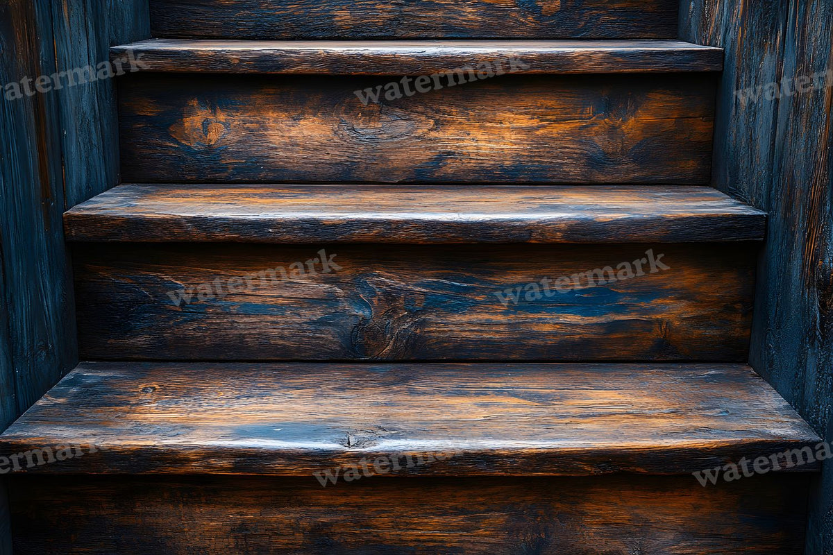 Wooden Stairrustic Vintage Backdrop Images