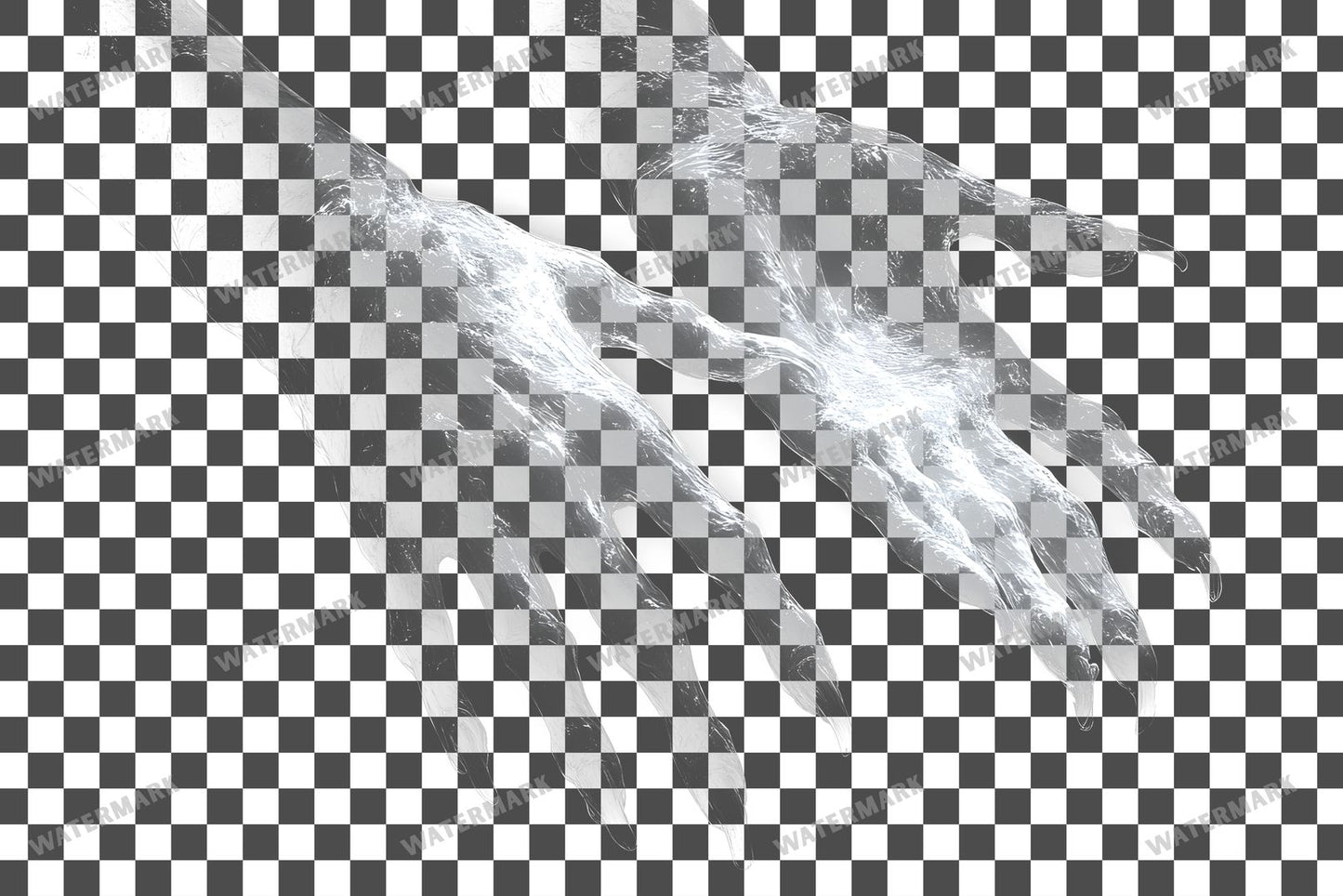 Wraiths Hands Transparent Overlay Pngs
