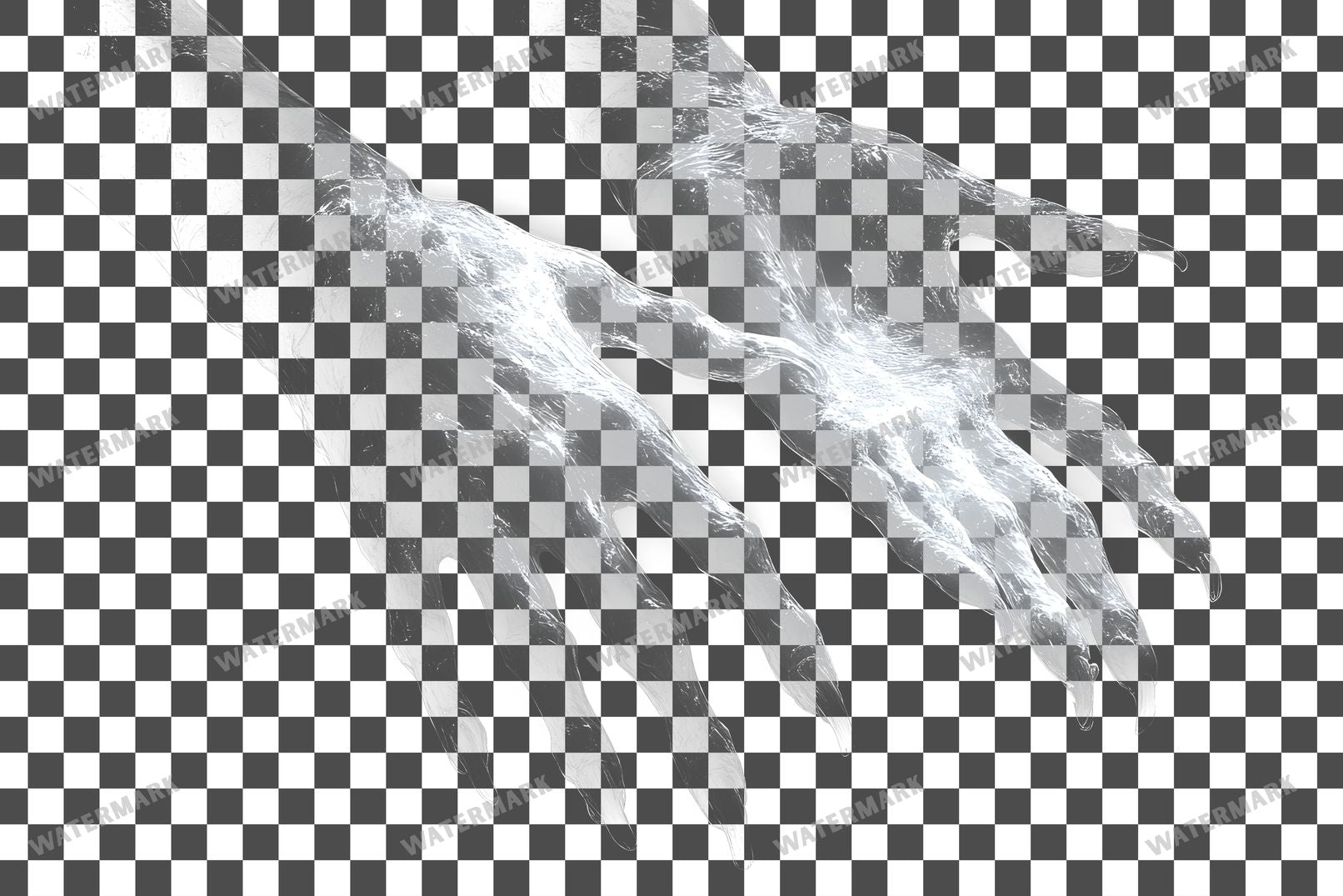 Wraiths Hands Transparent Overlay Pngs