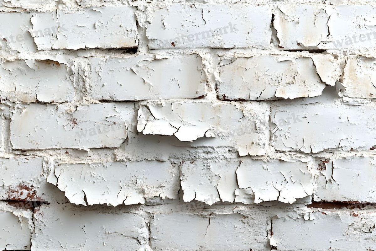 Aged Whitewashed Bricks Backdrop Images