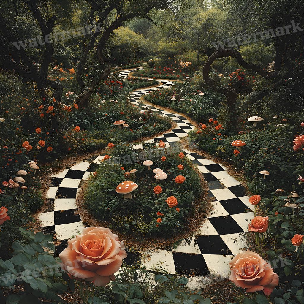 Alice In Wonderland Backdrop Images