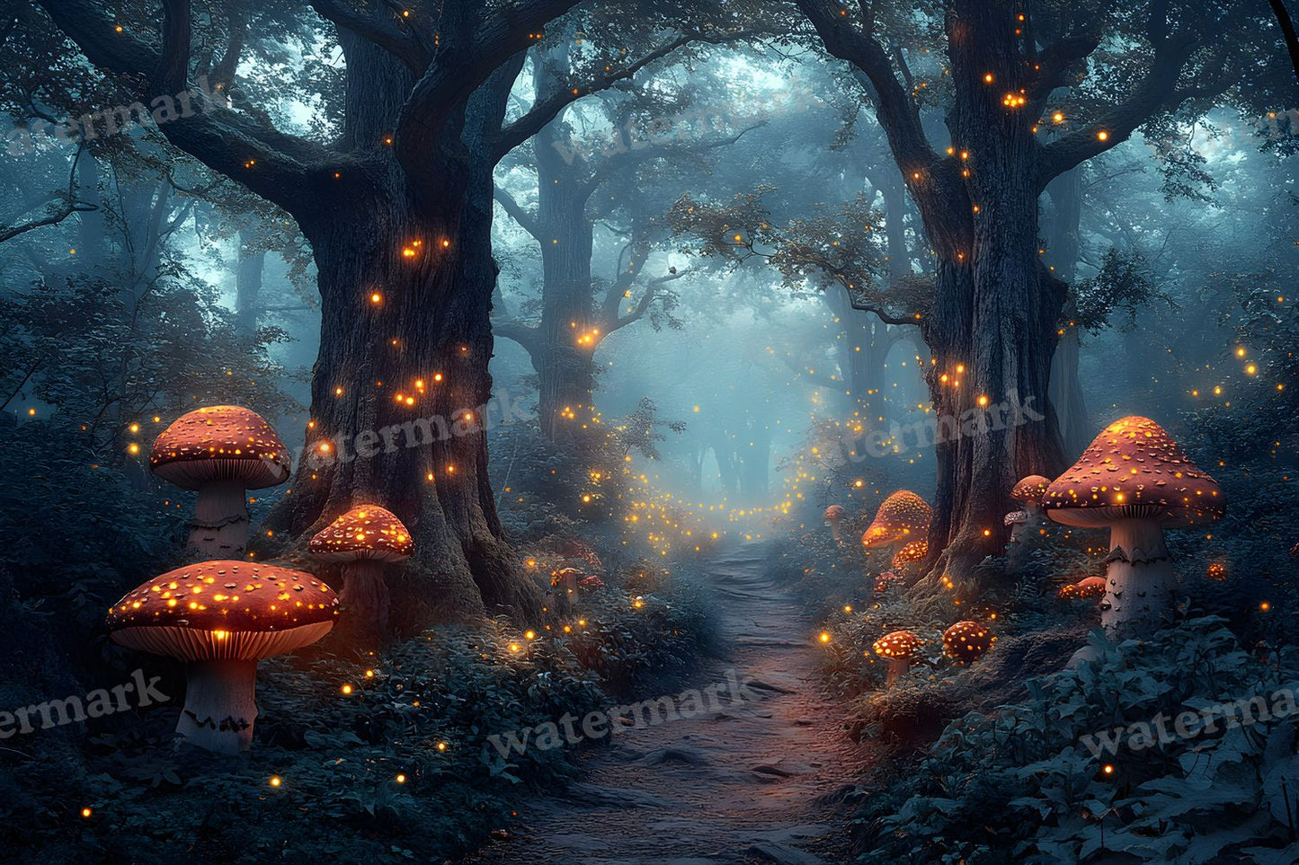 Ancient Fairytale Forest Backdrop Images