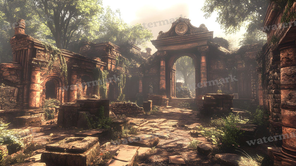 Ancient Ruins Backdrop Images