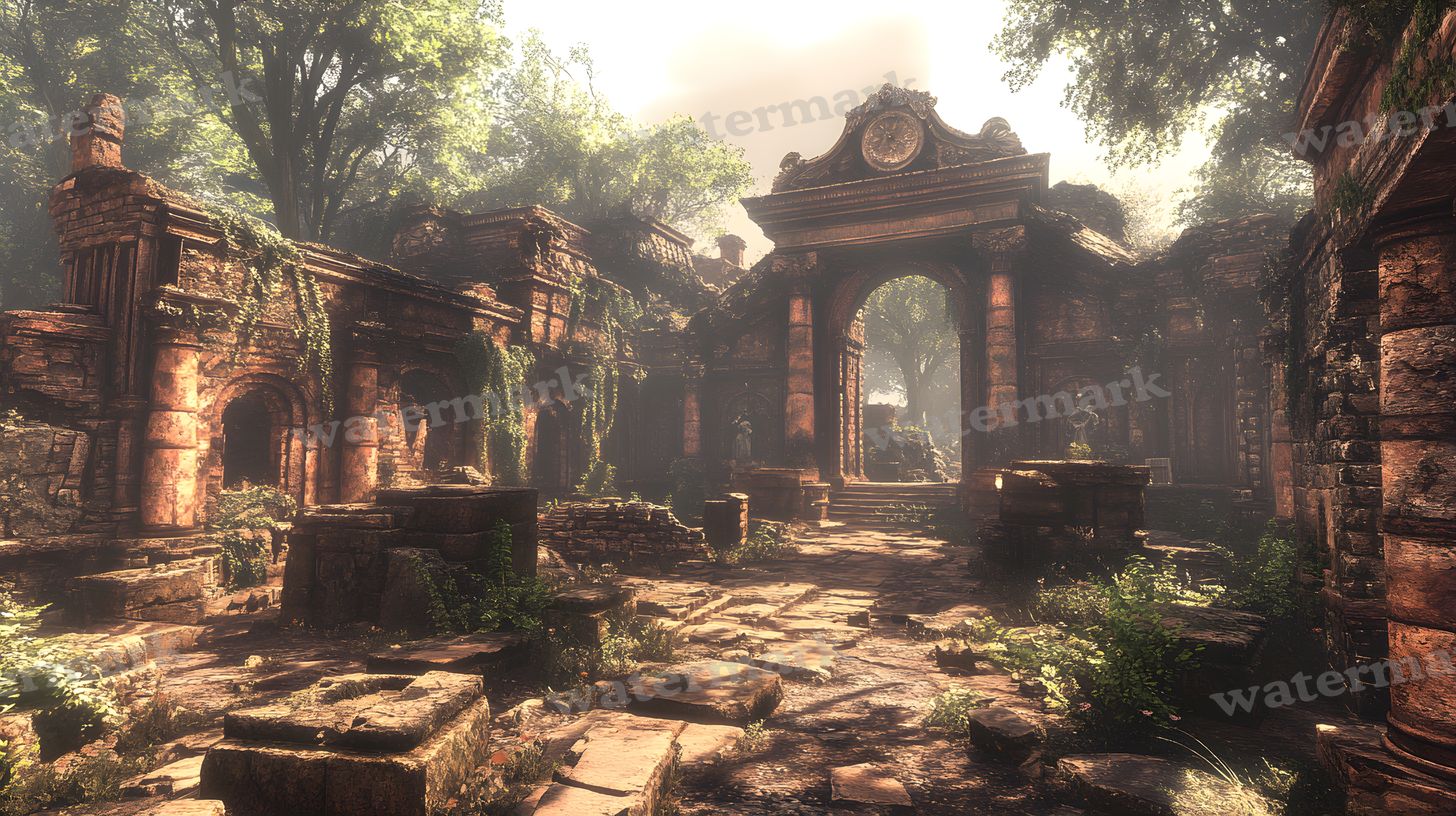 Ancient Ruins Backdrop Images