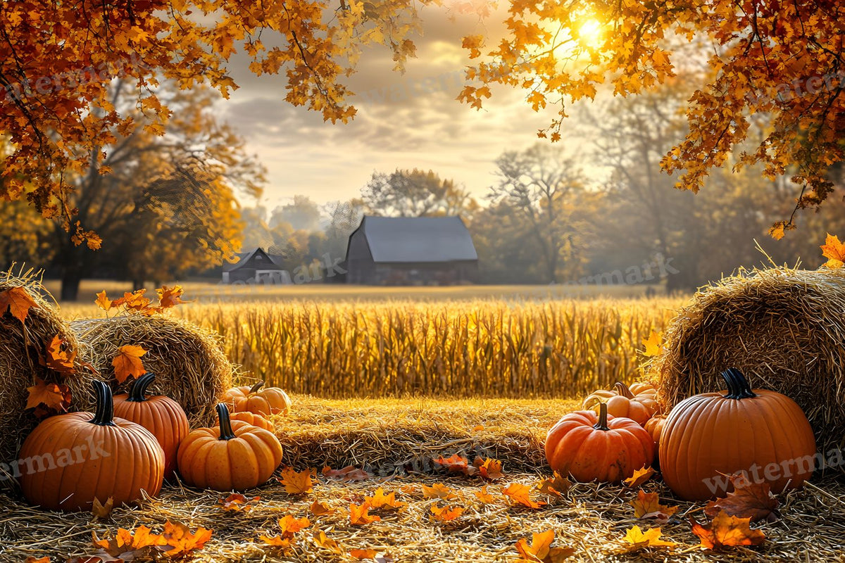 Autumn Harvest Backdrop Images