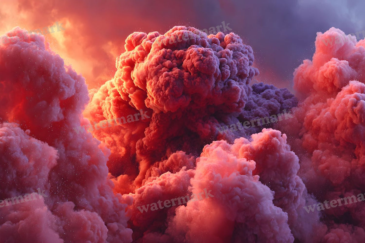 Ruby Smoke Action Backdrop Images