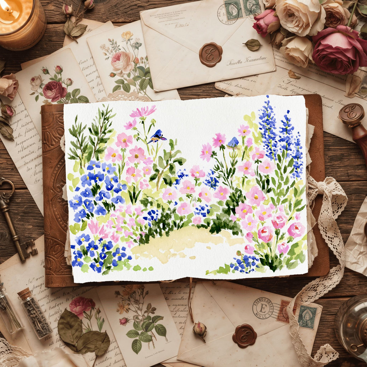 Soft Impressionist Landscape Painting