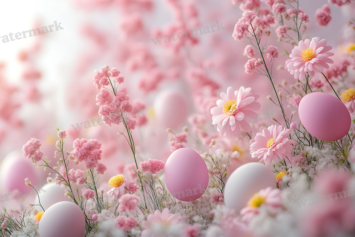 Spring Blossomeggscene Backdrop Images