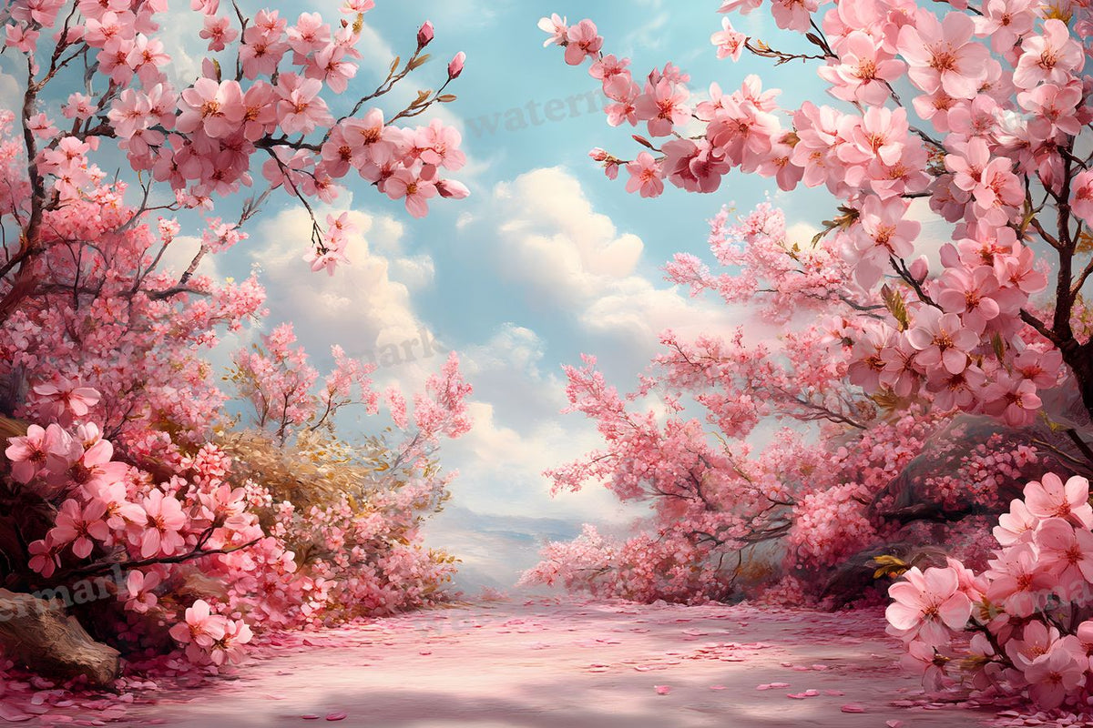 Spring Blossom Escape Backdrop Images