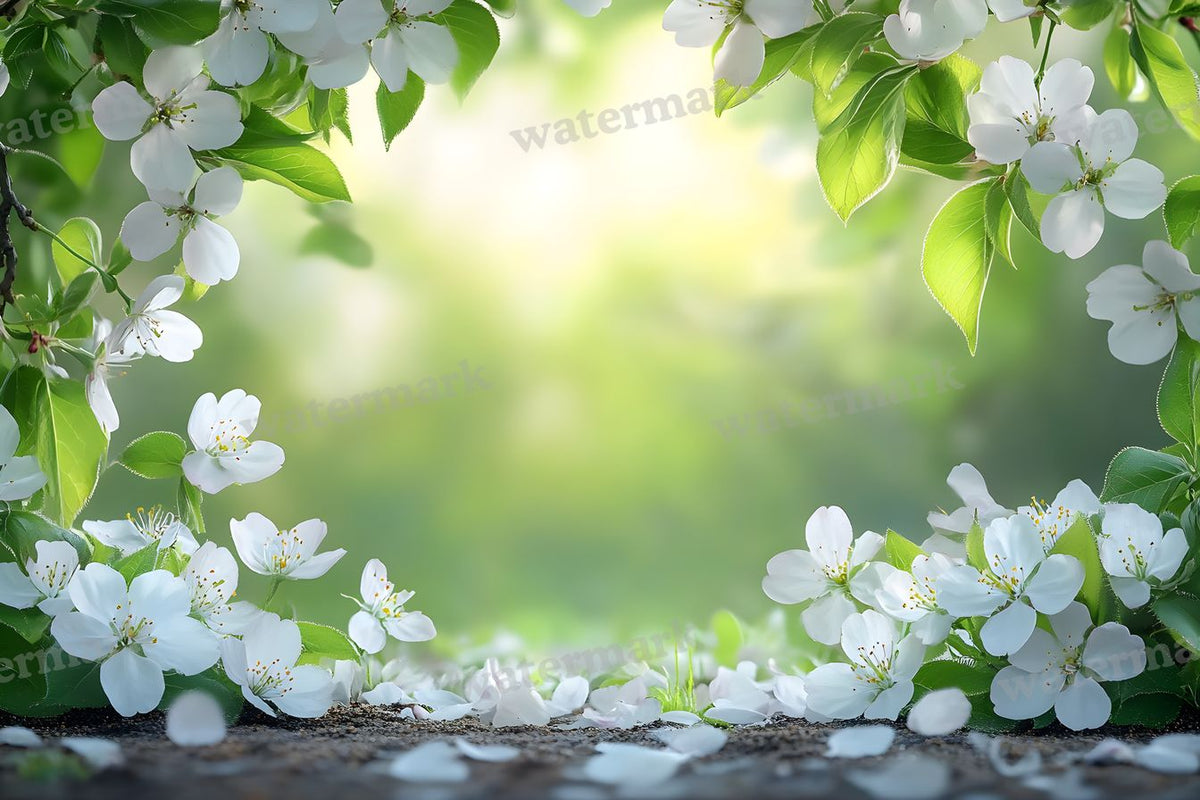 Spring Blossom Escape Backdrop Images