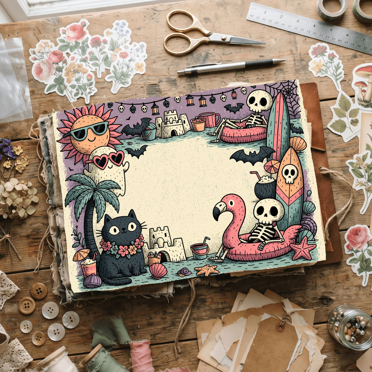Summerween Invitation Border