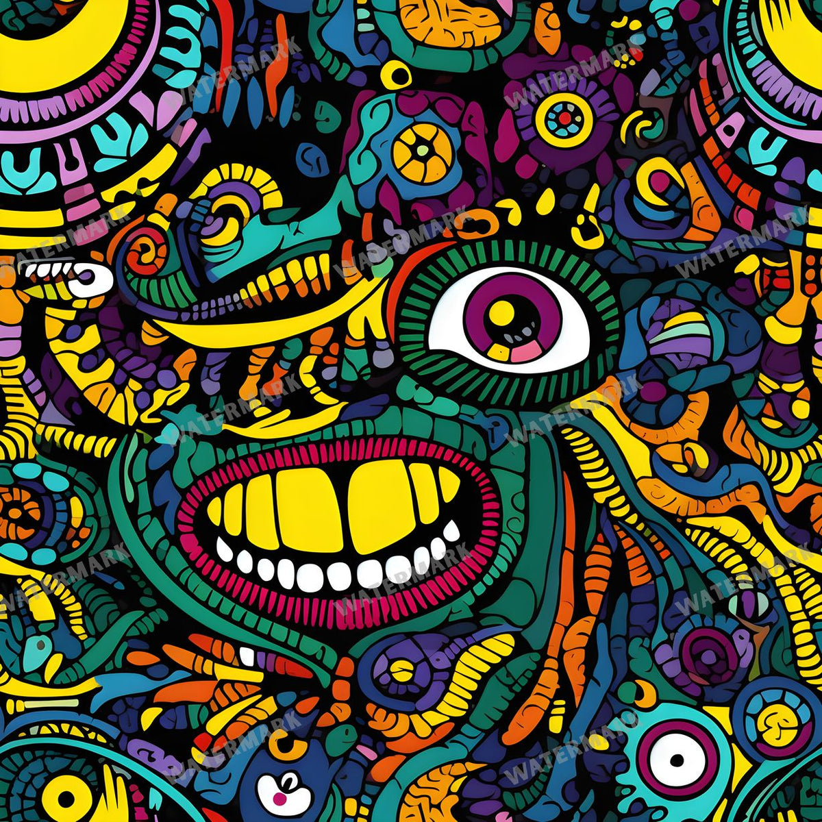 Abstract Seamless Pattern