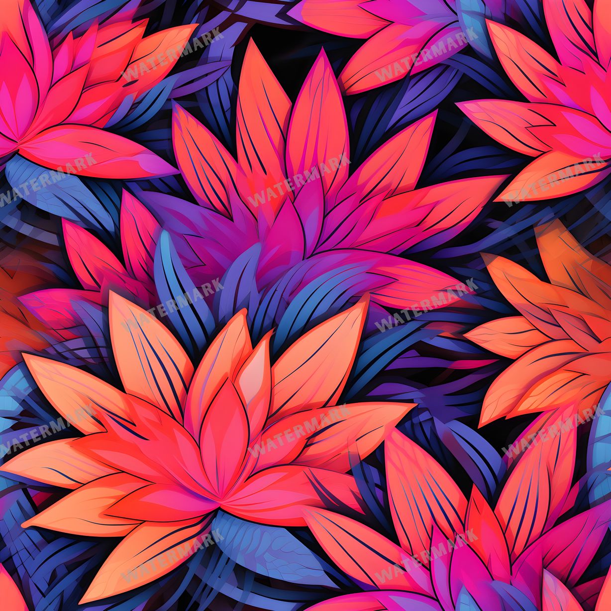 Abstract Seamless Pattern