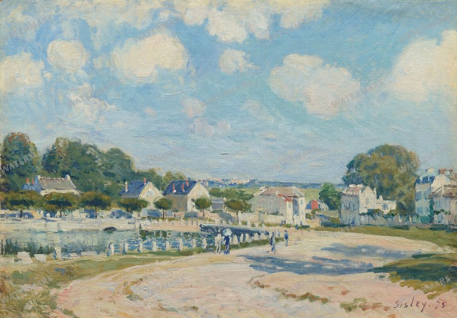 Alfred Sisley Vintage Paintings