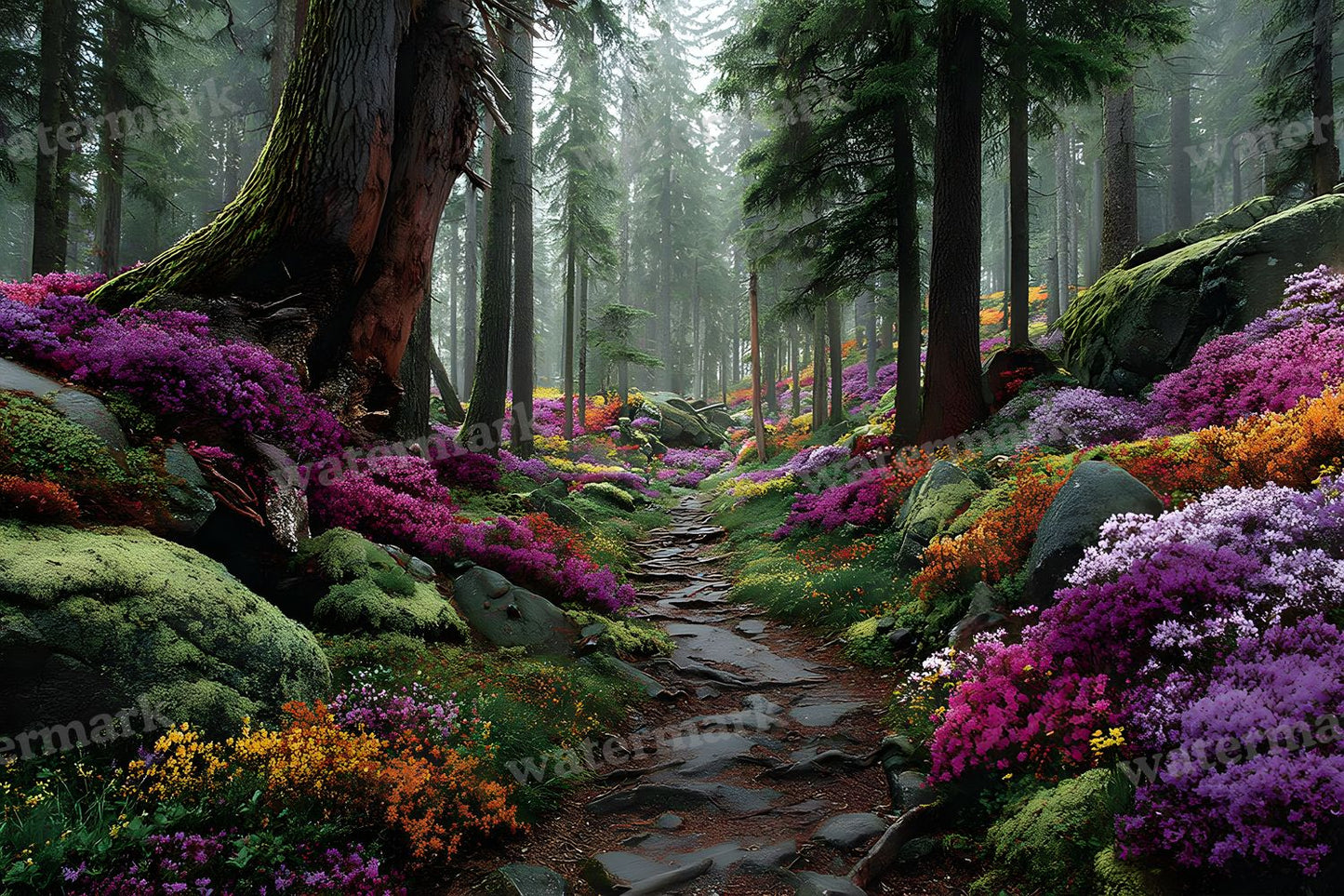 Alice Wonderland Magical Backdrop Images