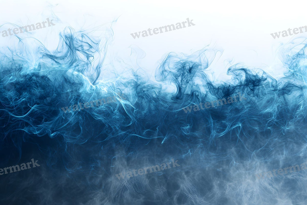 Blue Smoke Backdrop Images