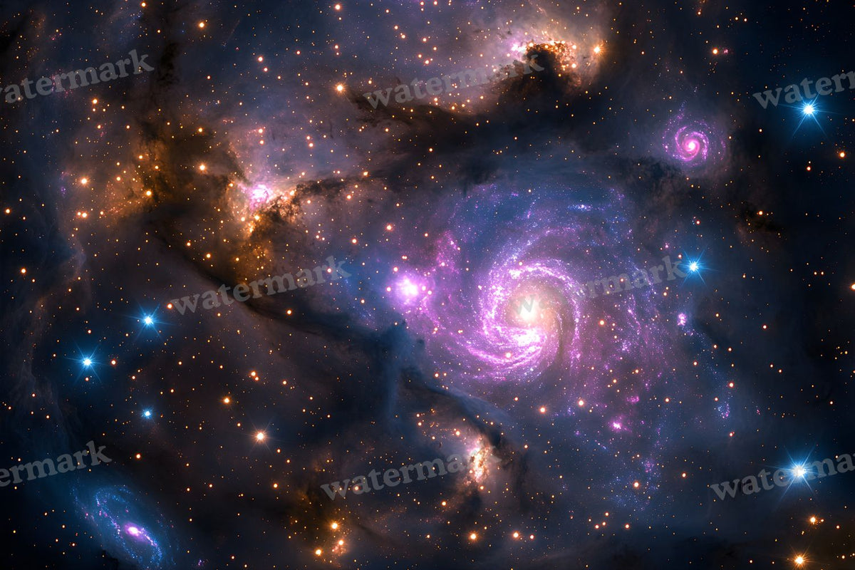 Celestial Glow Backdrop Images