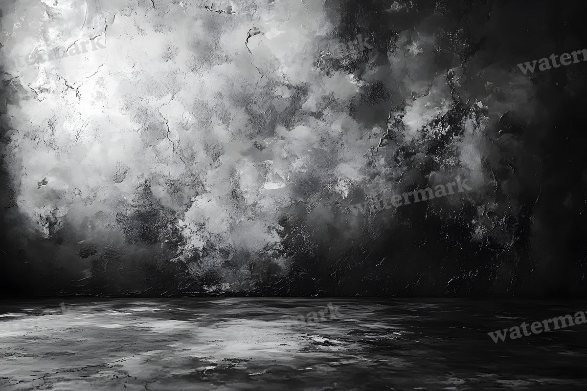 Charcoal Mist Wall Backdrop Images