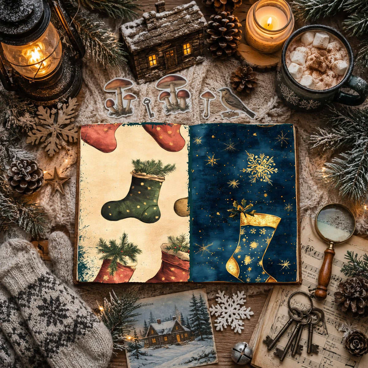Christmas Digital Papers