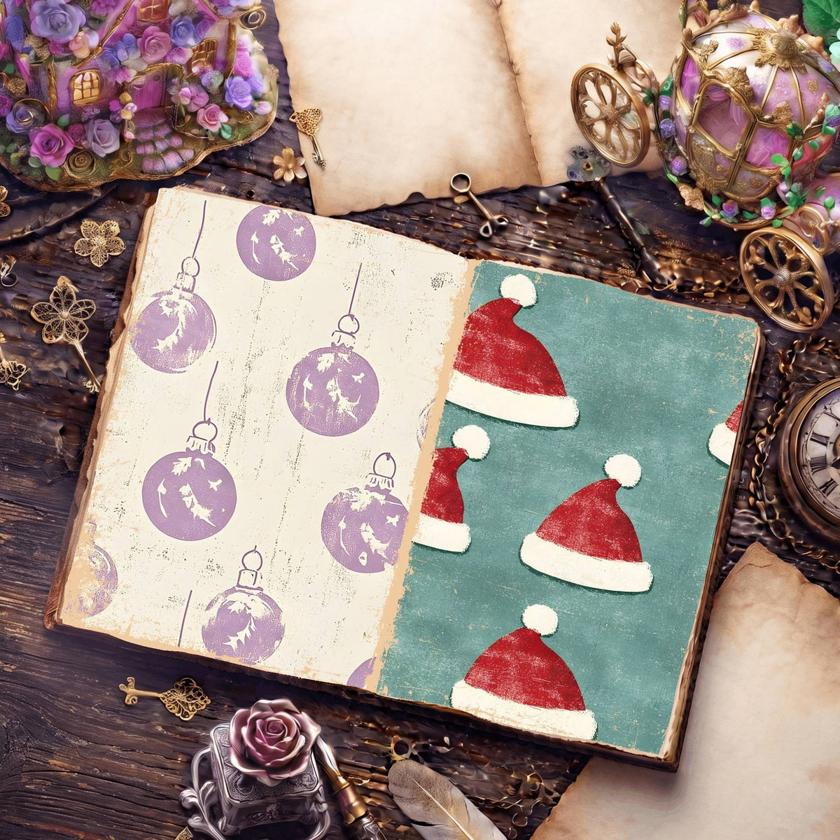 Christmas Digital Papers