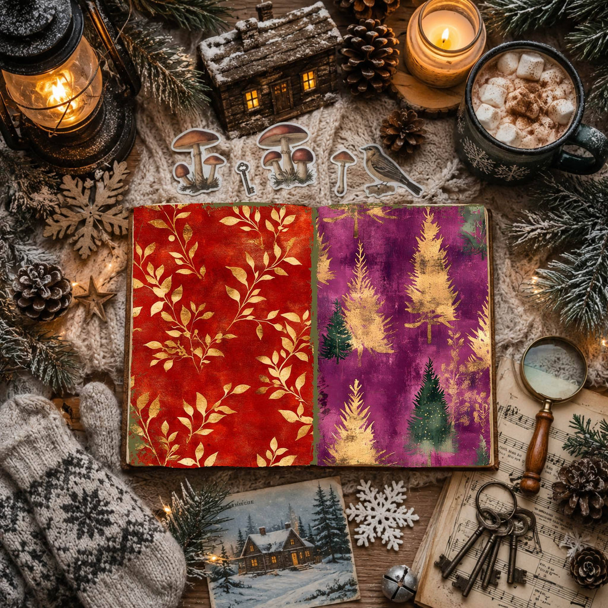 Christmas Digital Papers