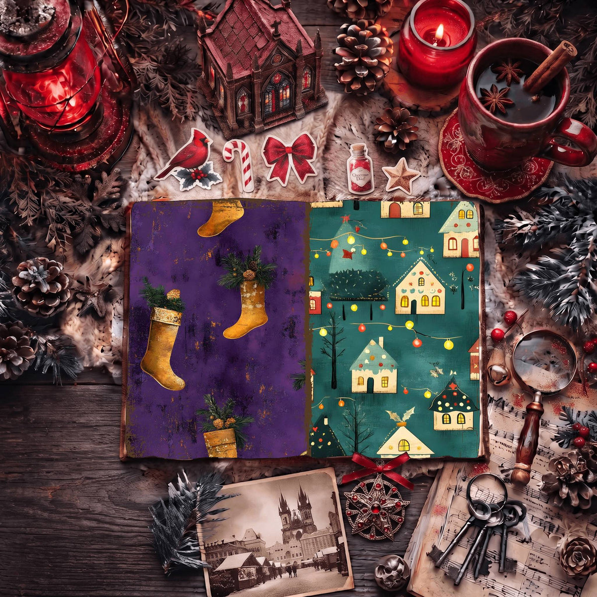 Christmas Digital Papers