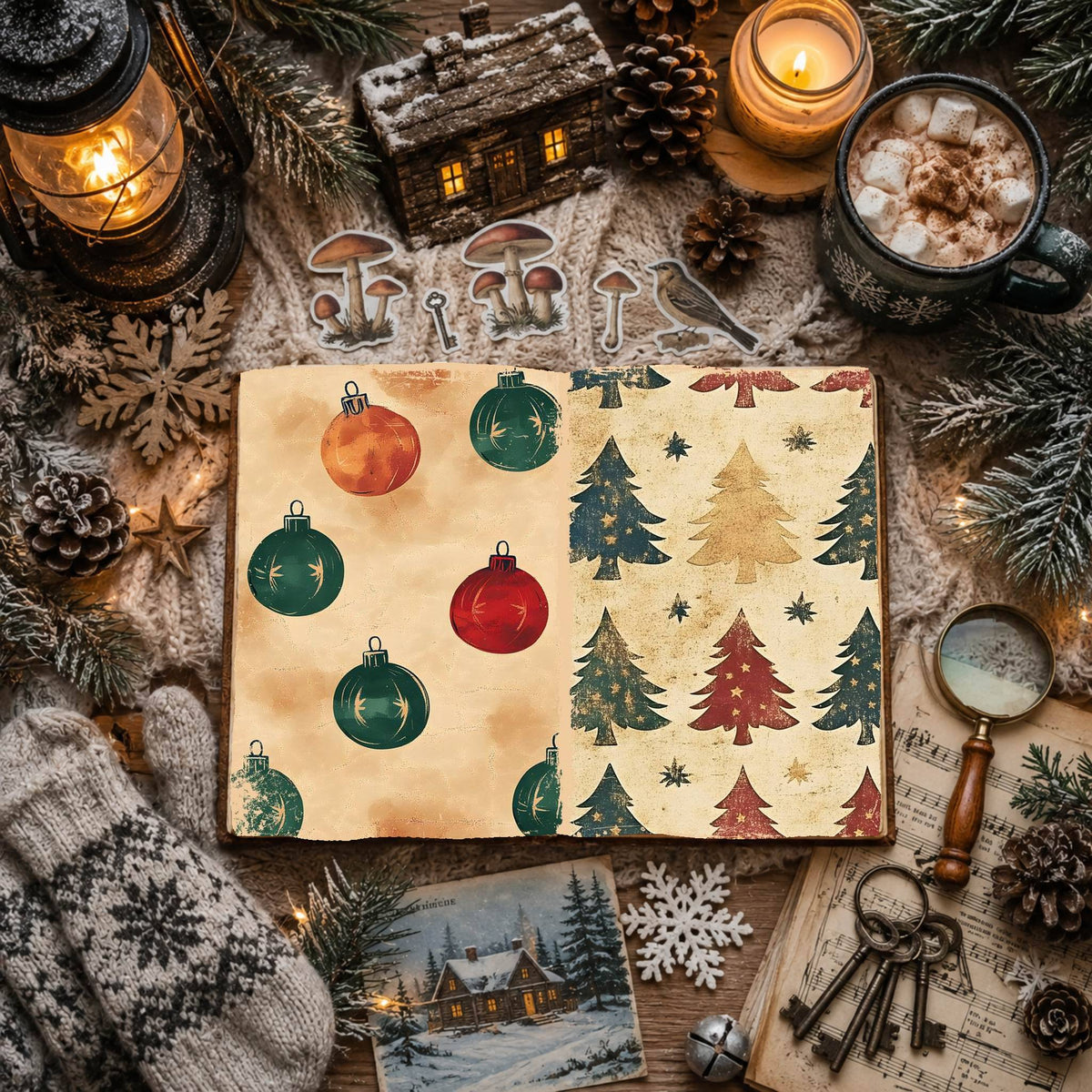 Christmas Digital Papers