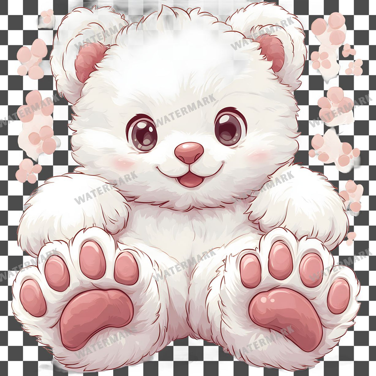 Christmas Kawaii Style Clipart Pngs