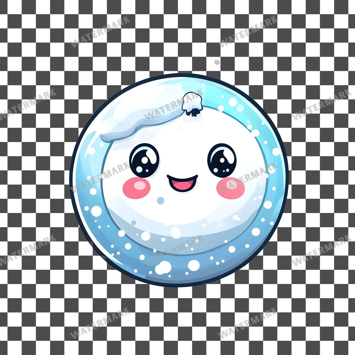 Christmas Kawaii Style Clipart Pngs