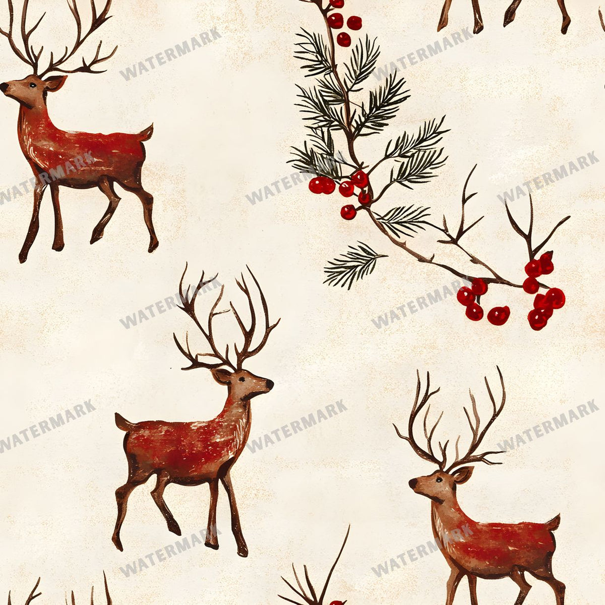 Christmas Seamless Pattern