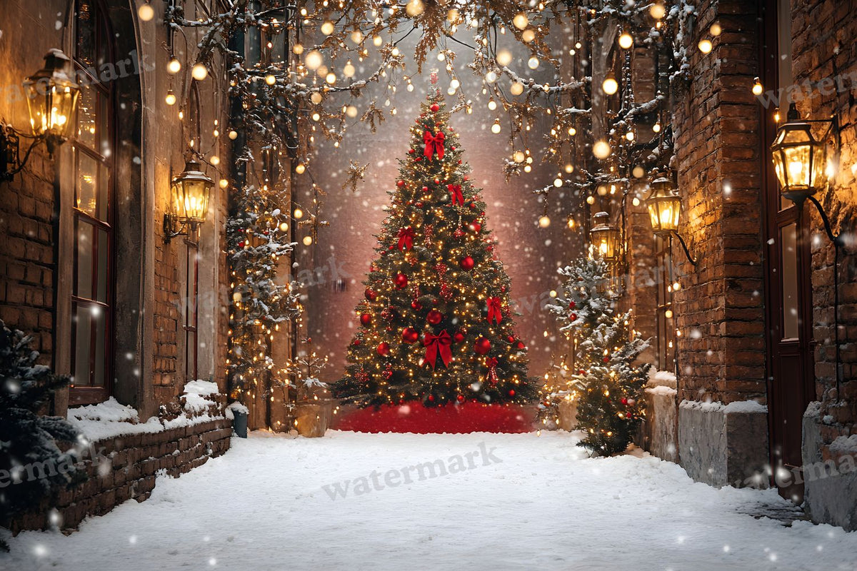 Classic Christmas Backdrop Images