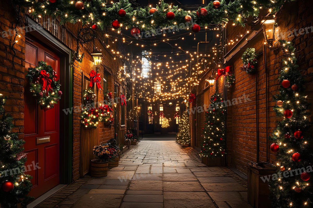 Classic Christmas Backdrop Images