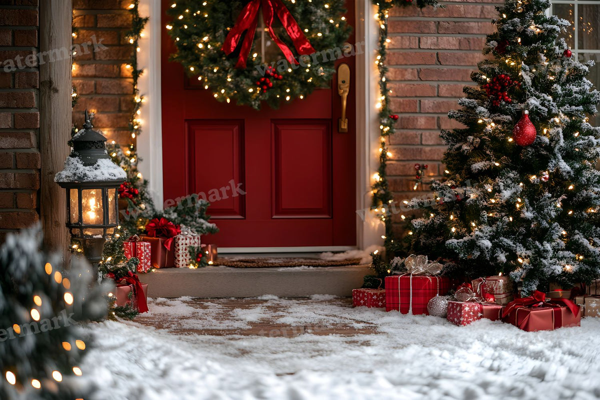 Classic Christmas Backdrop Images