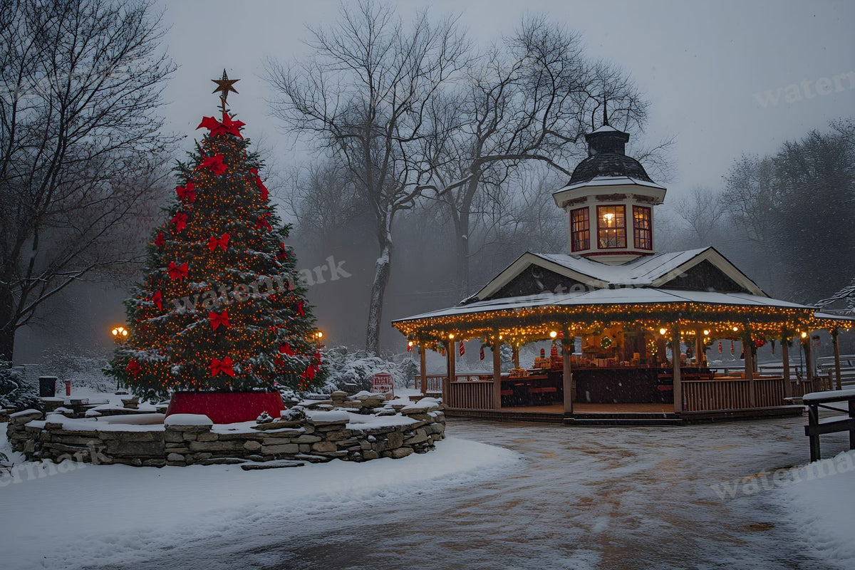 Classic Christmas Backdrop Images