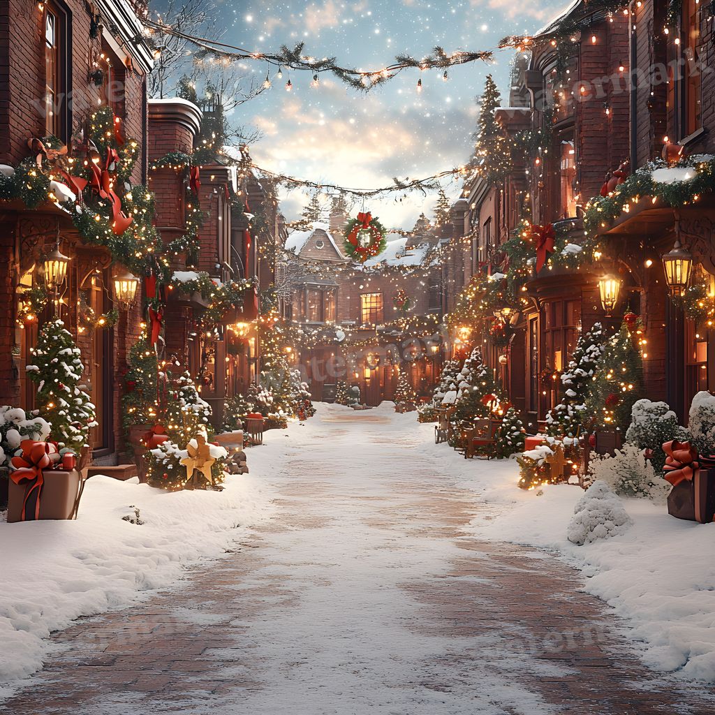 Classic Christmas Backdrop Images