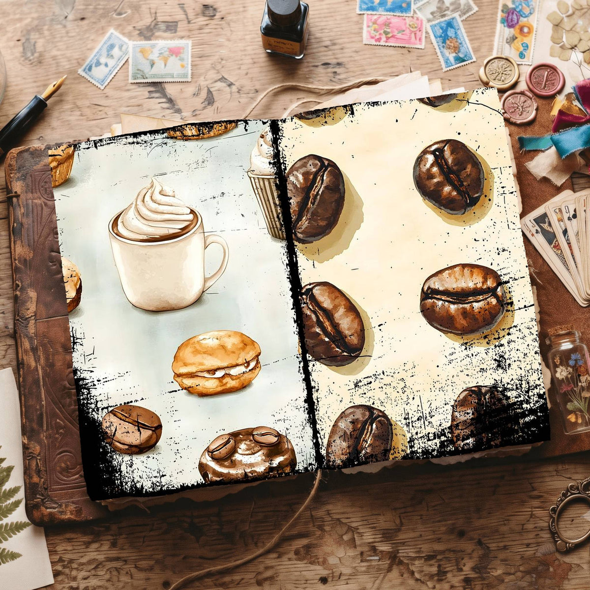 Coffee Digital Papers